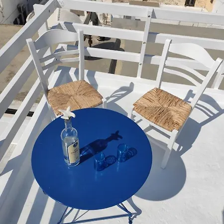 度假居 White Cycladic Town House With Sea Vew *