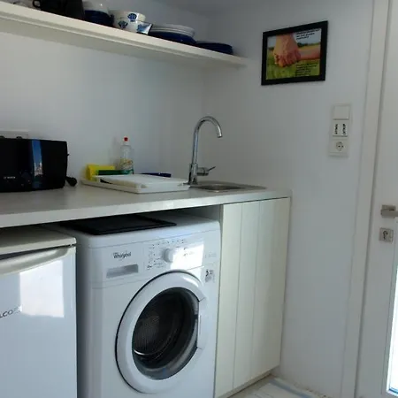 White Cycladic Town House With Sea Vew 度假居 Páros