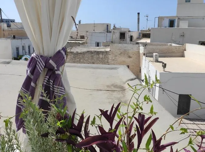 White Cycladic Town House With Sea Vew Πάρος