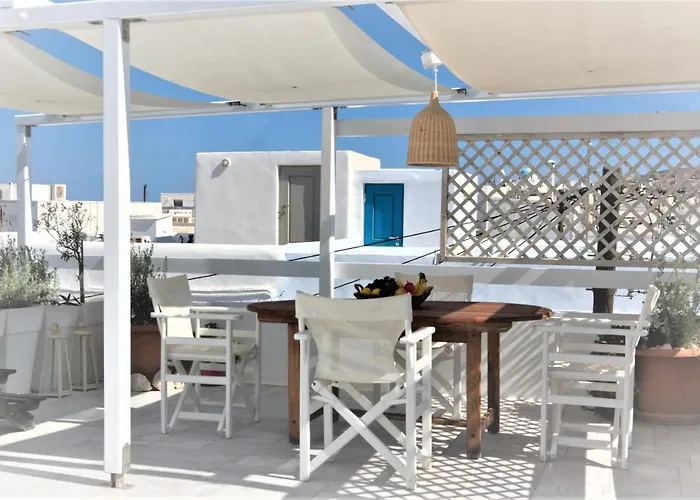 Σπίτι διακοπών White Cycladic Town House With Sea Vew Πάρος