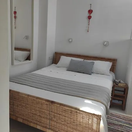 White Cycladic Town House With Sea Vew Casa de Férias