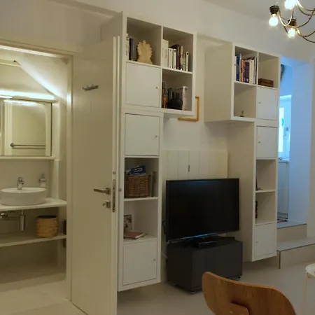 White Cycladic Town House With Sea Vew Casa de Férias