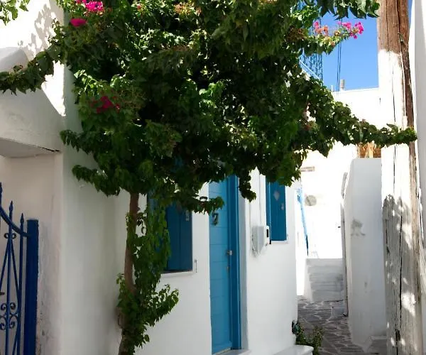 White Cycladic Town House With Sea Vew *